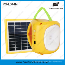 Portable 1.7W Solar Panel Lithium Batterie Mini Solar Camping Lampe mit Telefon aufladen